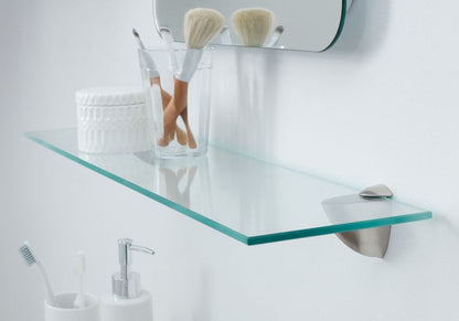 Form Rest 19 mm vægbeslag i nikkel, 2 stk.