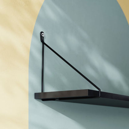 GoodHome Arama vægbeslag 200 x 220 mm mat-sort