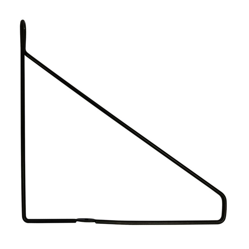 GoodHome Arama vægbeslag 200 x 220 mm mat-sort