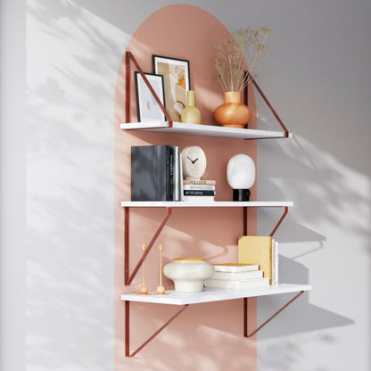 GoodHome Clever vægbeslag 200 x 280 mm i pink