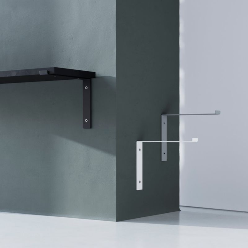 GoodHome Elgar L 200 x 210 mm grå vægbeslag