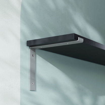 GoodHome Elgar L 200 x 210 mm grå vægbeslag