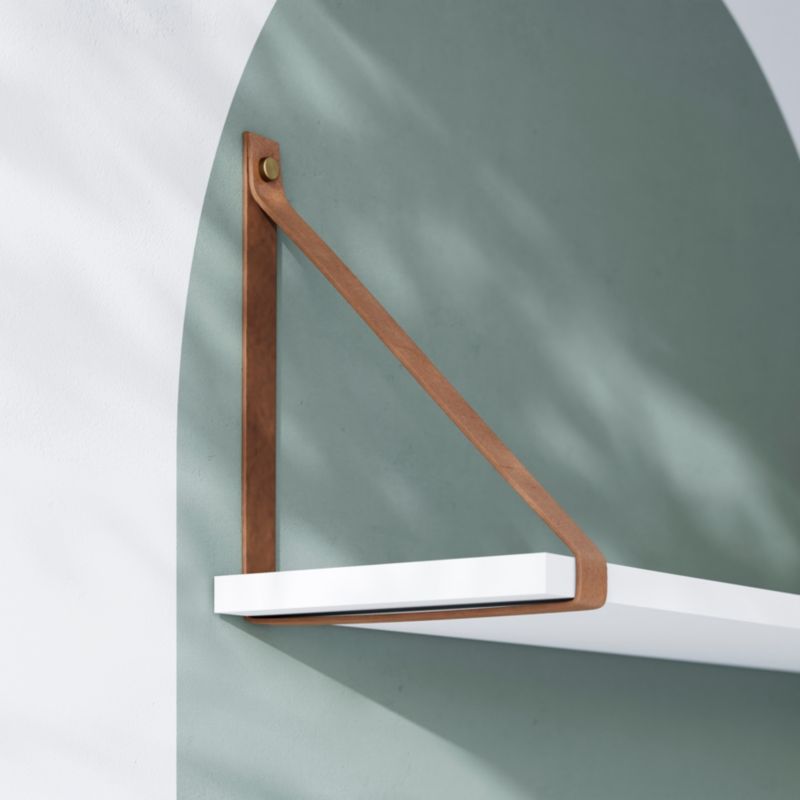 GoodHome Leonin vægbeslag 77,5 cm camel