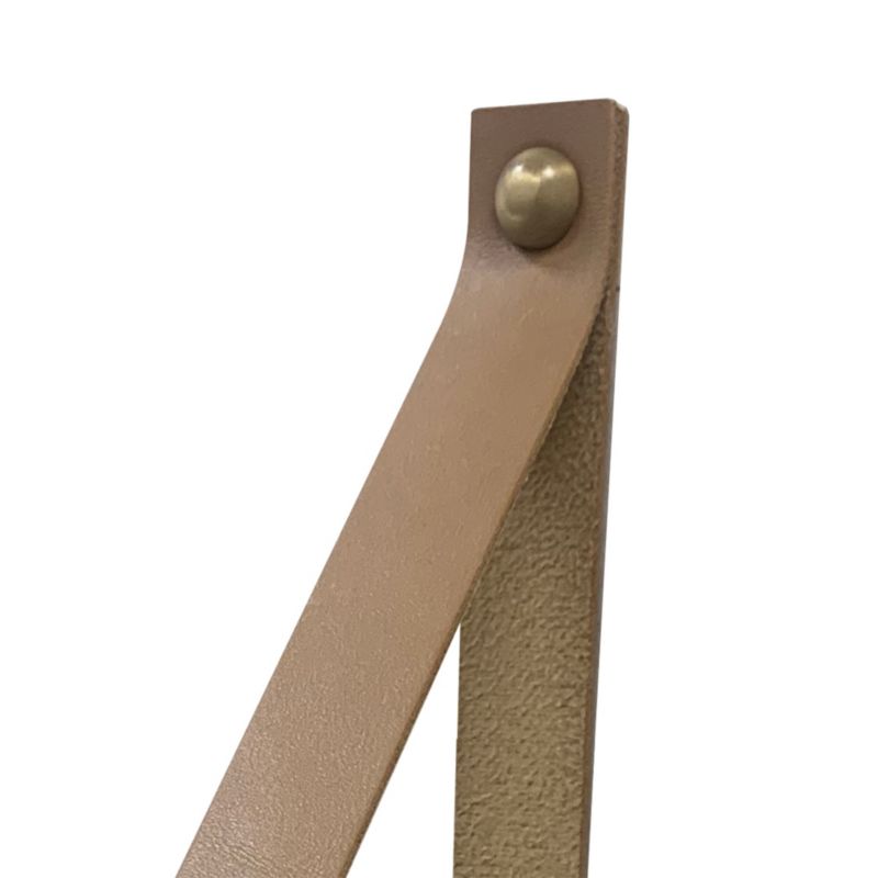 GoodHome Leonin vægbeslag 77,5 cm camel