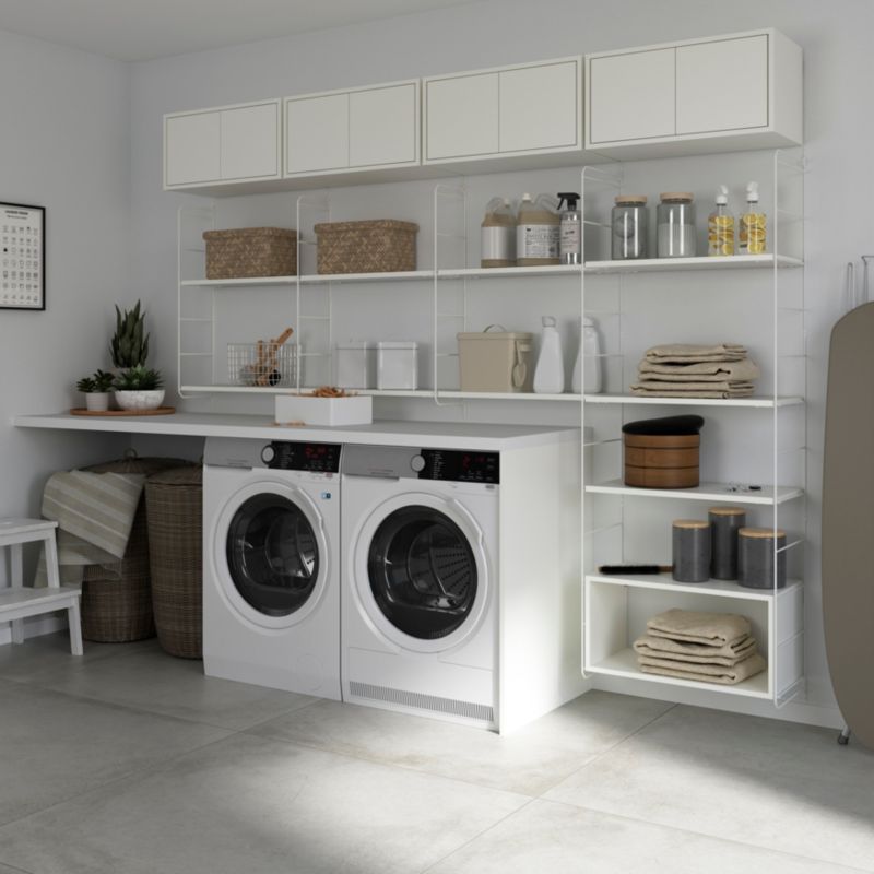 GoodHome Rigga L6 vægbeslag 302 x 1712 mm hvid