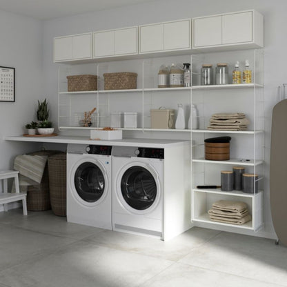 GoodHome Rigga L6 vægbeslag 302 x 1712 mm hvid