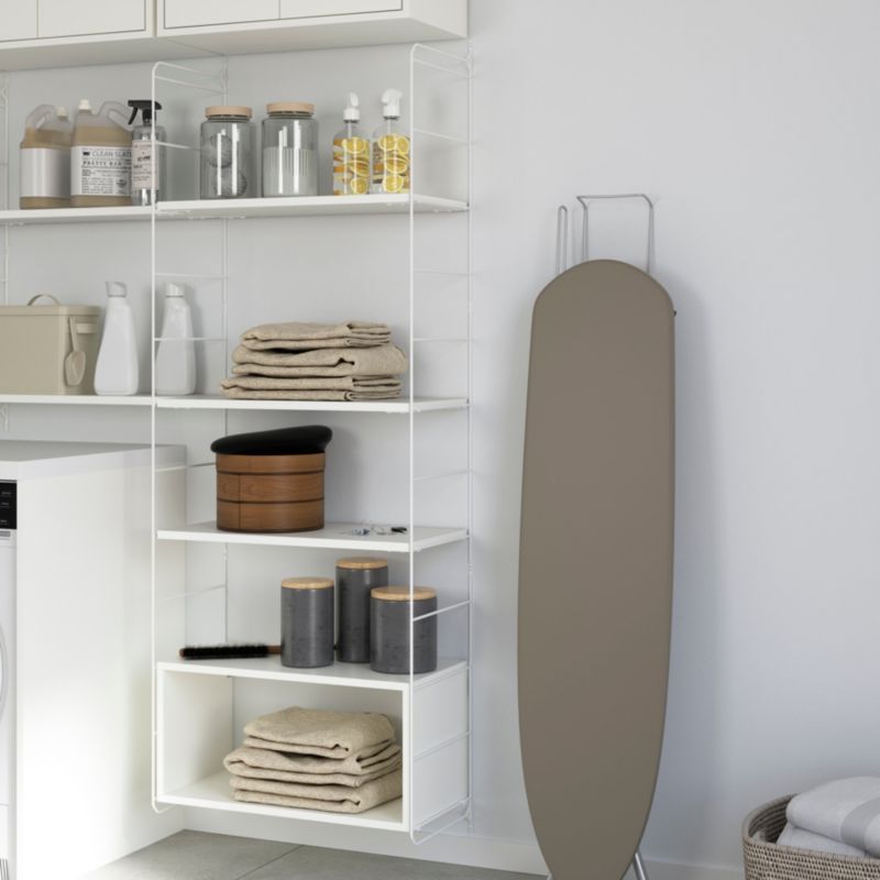 GoodHome Rigga L6 vægbeslag 302 x 1712 mm hvid