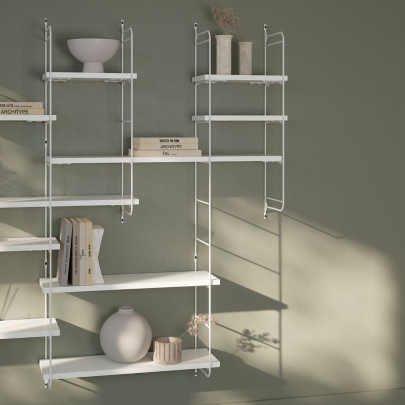 GoodHome Rigga M6 vægbeslag 202 x 1289 mm hvid