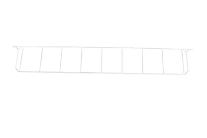 GoodHome Rigga M6 vægbeslag 202 x 1289 mm hvid