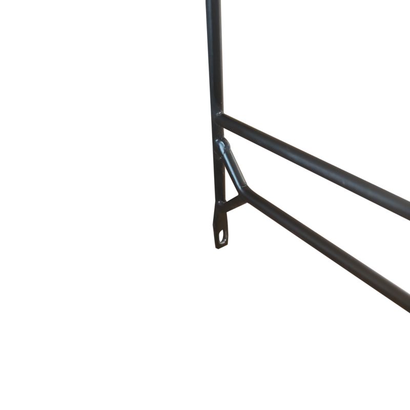 GoodHome Rigga M6 vægbeslag 202 x 1289 mm mat-sort