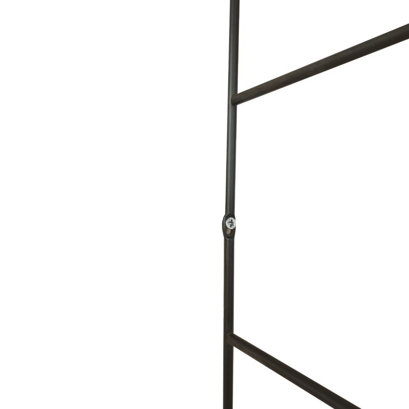 GoodHome Rigga S6 konsol 202 x 866 mm mat-sort