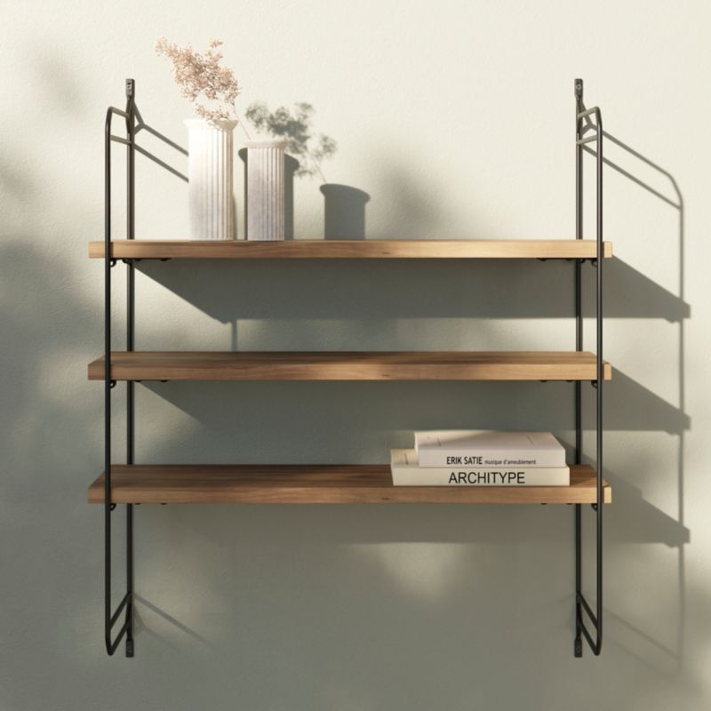 GoodHome Rigga S6 konsol 202 x 866 mm mat-sort