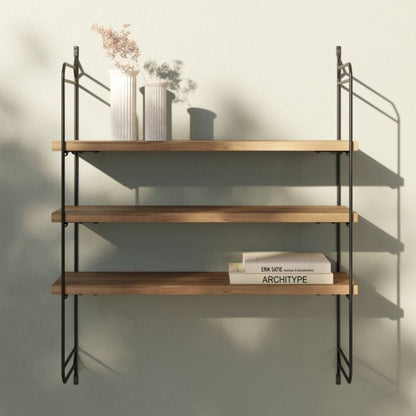 GoodHome Rigga S6 konsol 202 x 866 mm mat-sort