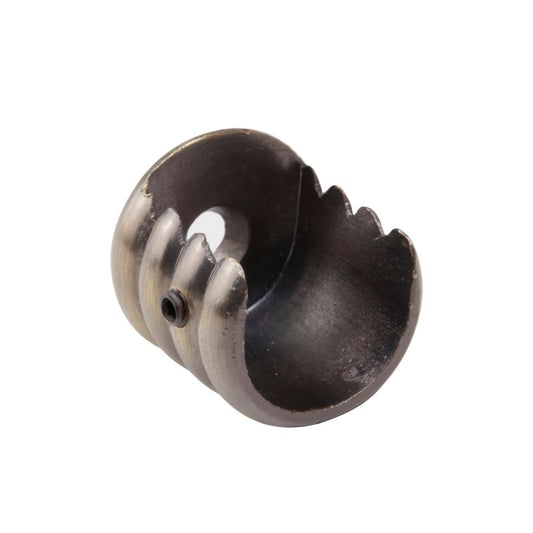 Sideskinne til gardinstang Colours antik messing 19 mm