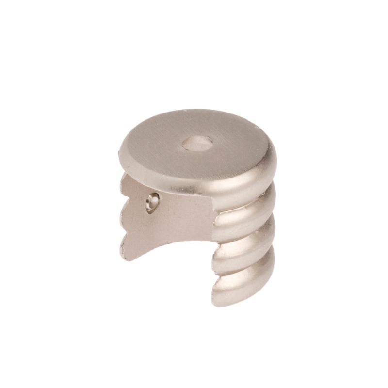 Sideskinne til gardinstang Colours mat-krom 19 mm