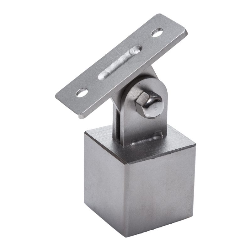 Justerbar trælestøtte Kornik i rustfrit stål 22 x 22 mm, 2 stk.