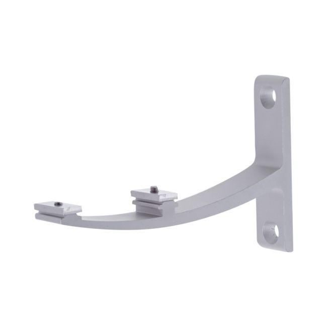 Dobbeltbeslag i aluminium inox 12 cm