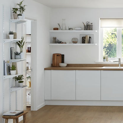 Dobbelt konsol Form Twinny 22 cm hvid