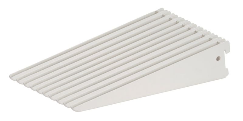 Dobbeltbeslag Form Twinny 27 cm hvid 10 stk.