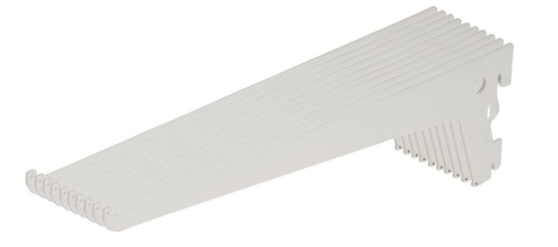 Enkelt beslag Form Lony 20 cm hvid 10 stk.