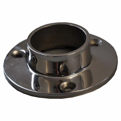Gelænderholder Knap 9x9 cm Poleret Rustfrit Stål