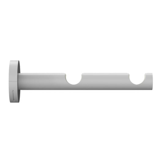 Dobbel vægbeslag Goodhome Anafi 19/19 mm hvid