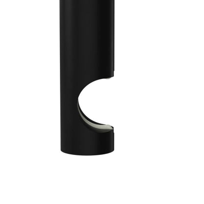 Dobbeltskinne vægbeslag Goodhome Araxos 19/19 mm mat-sort