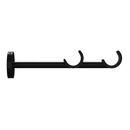 Dobbel vægbeslag Goodhome Araxos 19/28 mm sort