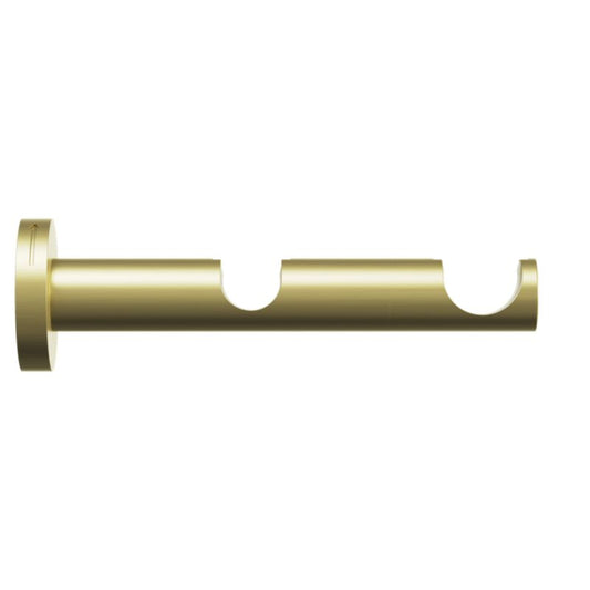 Dobbelt vægbeslag Goodhome Elasa 19/19 mm i guld