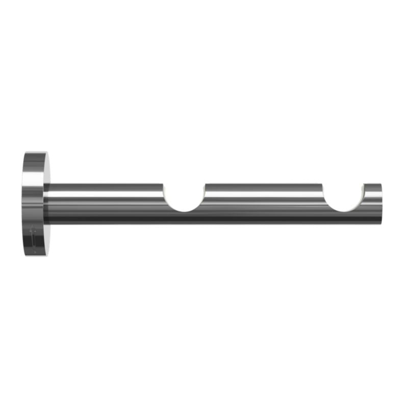 Dobbel vægbeslag Goodhome Olympe 19/19 mm grå