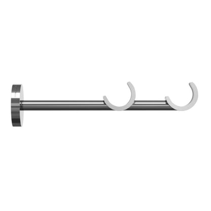 Dobbel vægbeslag Goodhome Olympe 19/28 mm grå