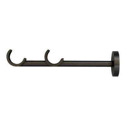 Dobbel vægbeslag Goodhome Tinos 19/28 mm grå