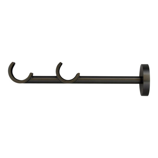 Dobbel vægbeslag Goodhome Tinos 19/28 mm grå