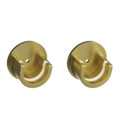 Indbygnings-vægbeslag GoodHome Elasa 19/28 mm i guld
