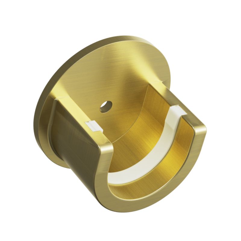 Indbygnings-vægbeslag GoodHome Elasa 19/28 mm i guld