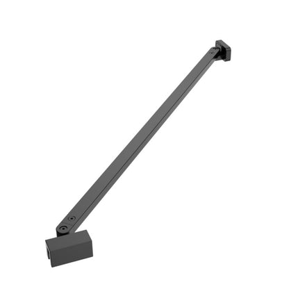 Stabilisator til Brusekabine 70 cm Sort Mat Aluminium