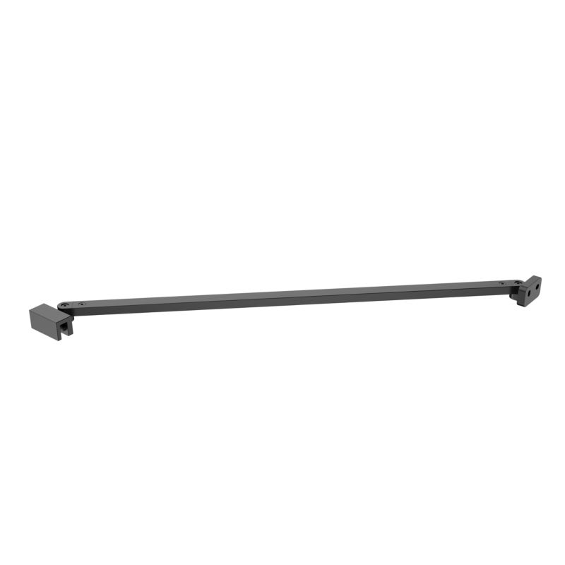 Stabilisator til Brusekabine 70 cm Sort Mat Aluminium