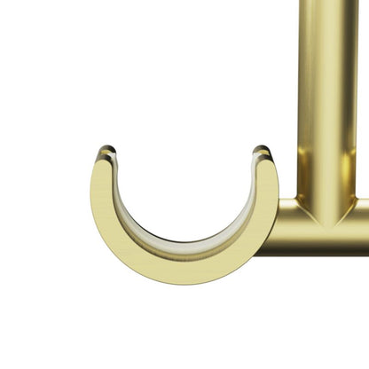 Dobbeltsidet loftbeslag GoodHome Elasa 19/28 mm i guld