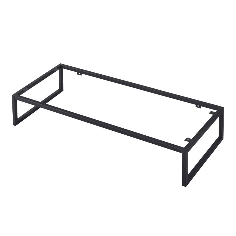 GoodHome Duala vaskestøtte 80 x 45 cm mat-sort