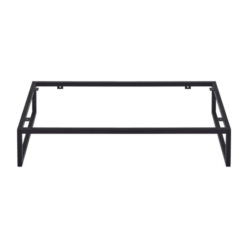 GoodHome Duala vaskestøtte 80 x 45 cm mat-sort