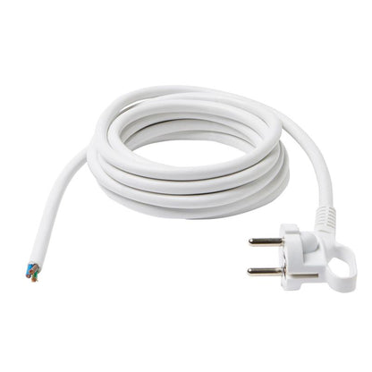 Stik med ledning Diall 3 x 1,5 mm² 3 m hvid
