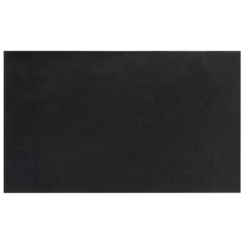 Dørmåtte 45x75 cm Naturlig Kokos Sort