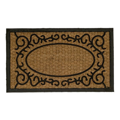 Dørmåtte 45 x 75 cm Brun Kokosfiber