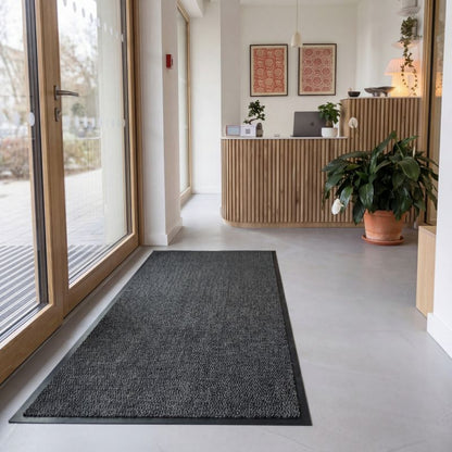 Dørmåtte 80x200 cm Grå Antiskrid