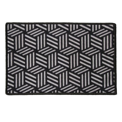 GoodHome 3D dørmåtte 40 x 60 cm mat-sort