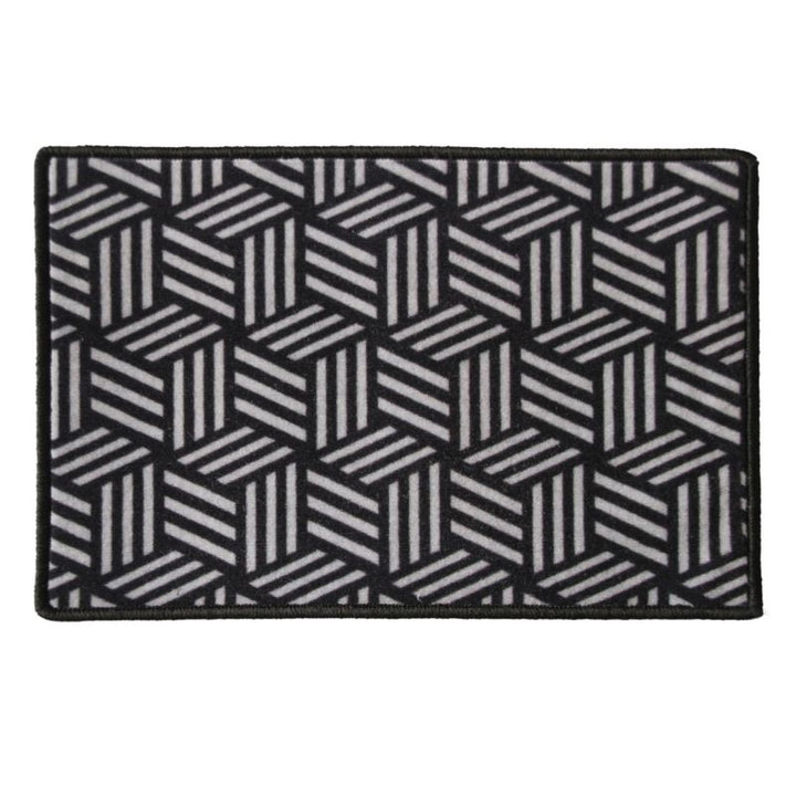 GoodHome 3D dørmåtte 40 x 60 cm mat-sort