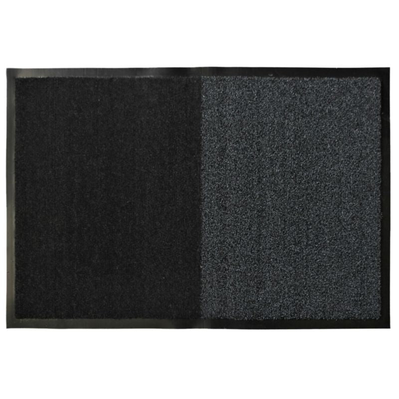 GoodHome Cres dørmåtte 60 x 90 cm grå