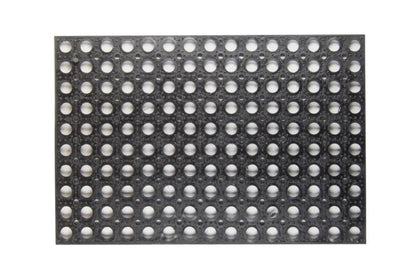 Gummimåtte 40x60 cm Sort 1 stk.