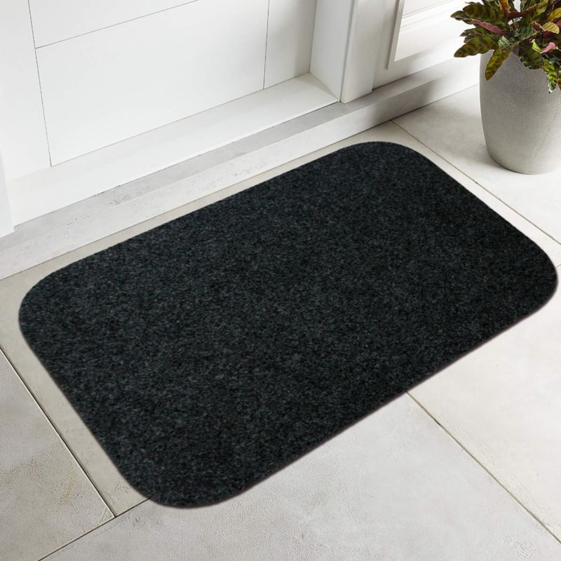 Indendørs Dørmåtte 40x60 cm Grå Antiskrid