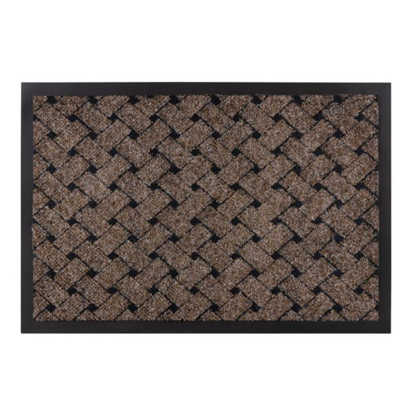 Dørmåtte 50x80 cm Brun Polypropylen Antiskrid